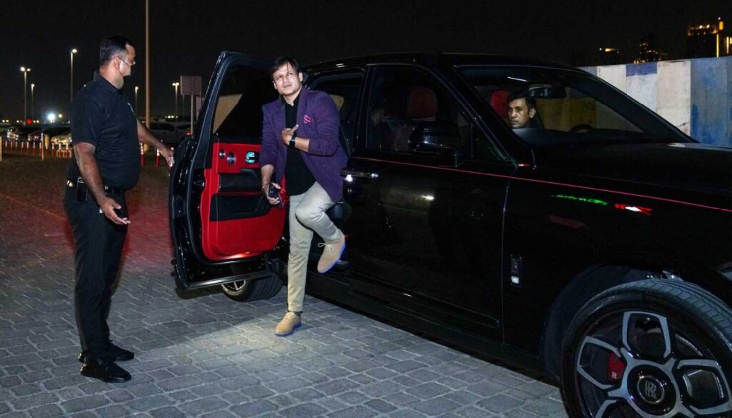 security chauffeur service for vivek oberoi