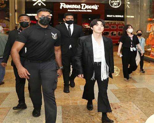 VIP close protection service for K pop